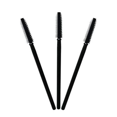 Imagem de Aplicador de Máscara de Cílios Descartável Preto Com 50 Unidades - Klass Vough