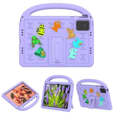 Imagem de Capa Capinha Case Infantil Para Tablet para Redmi Pad 2, Roxo