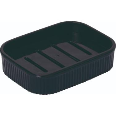Imagem de Saboneteira Multiuso Com Trava Plasútil(FRISO PRETO S/TAMPA)