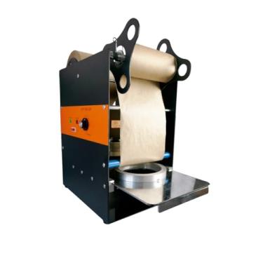 Imagem de PacknWood Máquina de selagem retangular manual | Caixa de metal sólido resistente máquina seladora térmica de mesa | Seladores de saco retrátil para sacos de plástico, Mylar, PE e PP - 1 peça