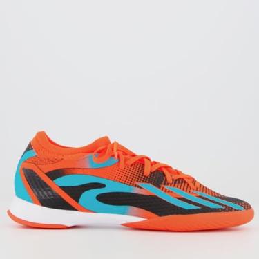 Imagem de Chuteira Adidas X Speedportal Messi 22.3 IN Futsal Laranja