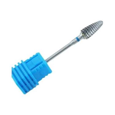 Imagem de Brocas De Cerâmica Rosa E Azul Para Fresadora De Unhas, Acessórios Par