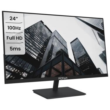 Imagem de Monitor PCFort T2403 24" Led Full HD - HDMI - VGA - VESA 