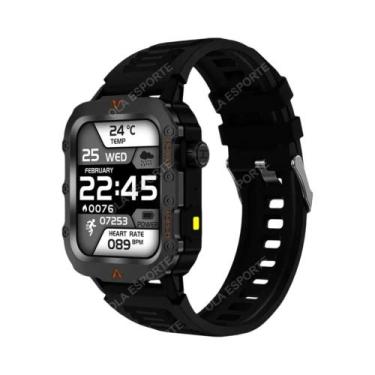 Imagem de Relógio Inteligente Militar Masculino 2025 IP67 3ATM Para Esportes Ao 