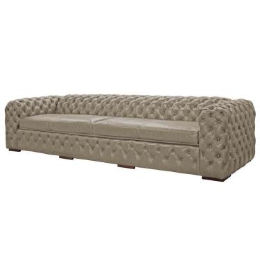 Imagem de Sofá 4 Lugares Astúria 280cm Couro Natural Bege 66