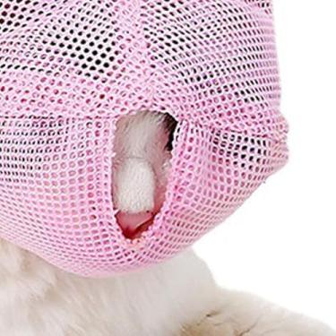 Imagem de Acouto Focinhos de Higiene Segura – Capa de Malha Respirável para Gatos e Gatinhos, Resistente a Mordidas, Confortável e Ideal para Profissionais de Corte de Unhas, Banho e Cuidados Com Animais de
