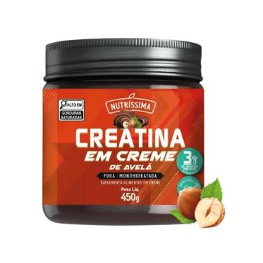 Imagem de Creatina em Creme de Avelã - Nutríssima 450g-Unissex