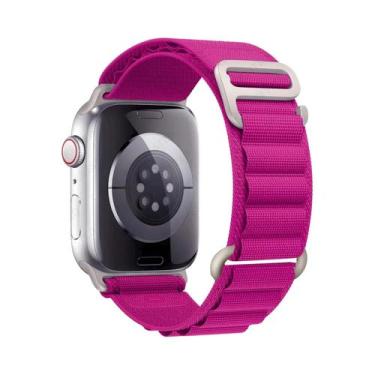 Imagem de Pulseiras De Relógio De Nylon Para Apple Watch Série 10 9 8 7 6 SE Ult