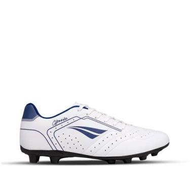 Imagem de Chuteira Infantil Penalty Campo Classic Y-1 Branco/Marinho, Branco, Ma