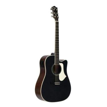 Imagem de Violão Tagima Andes Eletroacústico Folk Aço Black Satin
