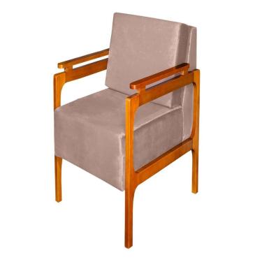 Imagem de Poltrona Decorativa Yasmin Luxo Dora Bela Cor 0121 New