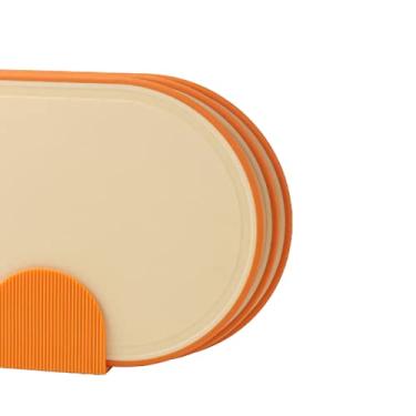 Imagem de GLOGLOW Corte de Tábuas de Corte da Tábua de Cozinha, Conjunto de de Plástico, Conjunto de Dupla Face, Armazenamento Fácil, Perfeito para Cozinha, de de Plástico, Lados de Dupla Face, Armazenamento