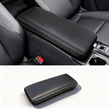 Imagem de Acessórios de tampa de apoio de braço para Toyota Camry 2025 2026, capa de console central, capa protetora de caixa de descanso de braço, tampa de couro para tampa de apoio de braço, interior de apoio