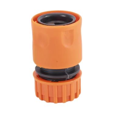 Imagem de MOUMOUTEN Conector de mangueira, junta de tubo de 1/5.1 cm, kit adaptador de conector universal rápido ABS para lavagem de carro, torneira de tubulação de água, acessórios de máquina de lavar
