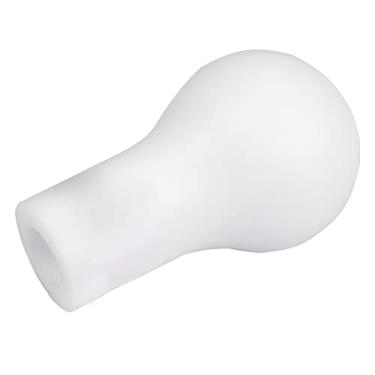 Imagem de Matybobe Alavanca de mudança de marchas manual automática de 5 velocidades Lancer de qualidade premium V3/EVO (branco)