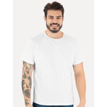 Imagem de Camiseta Ellus Masculina Cotton Fine Originals Classic Rebel Soul Branca-Masculino