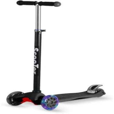 Imagem de Patinete Led Infantil - Preta