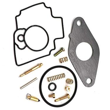 Imagem de I-Joy Kit de reconstrução de carburador FD620D FD620 compatível com motor de trator de cortador de grama John Deere 345 425 445 substitui MIA11386 MIA12362 AM118872