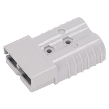 Imagem de KIMISS Conector Rápido de Bateria 2/0 AWG Plugue de Carregamento de Empilhadeira Elétrica Com Tampa Protetora de PC - Kit de Conector de Bateria 350A 600V para Guinchos, Reboques, Motores de Pesca