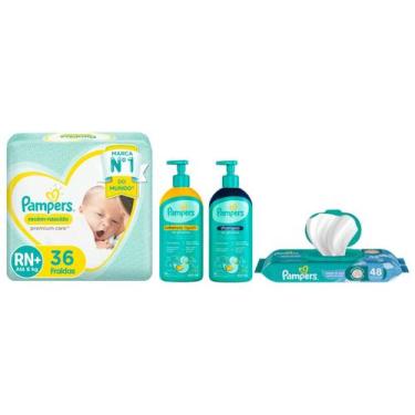 Imagem de Fralda Pampers Premium Care RN+ Até 6kg 36 