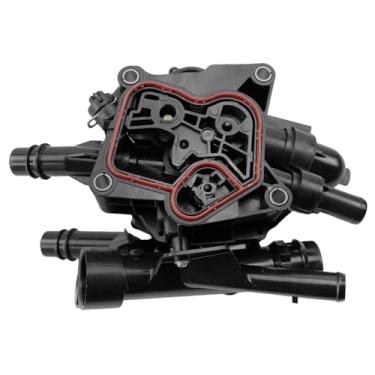 Imagem de Conjunto de caixa de termostato 25600-2S000 adequado para Hyundai Sonata 2020-2024 para Kia K5 Sorento Sportage 2.5L 2021-2025 Substituição para 256002S000 25600-2S001