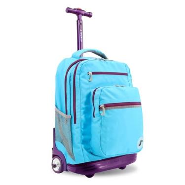Imagem de J World New York Mochila com rodinhas para laptop Sundance, Mochila para laptop Sundance, Azul-celeste, One Size