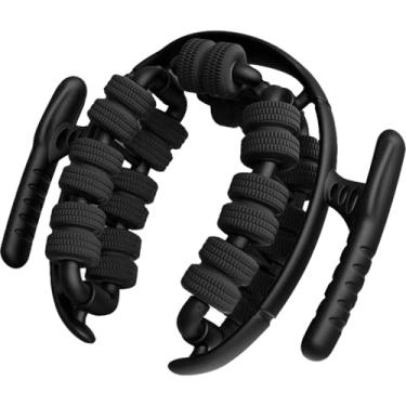 Imagem de Triforde Ferramenta de massagem de celulite, massageador de perna de viagem, rolo de massagem de escritório, rolo de massagem portátil sem montagem, alivia a dor e o inchaço, rolo de perna para pele