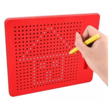Imagem de Brinquedo Educativo Magnético Magpad Desenho - Braskit