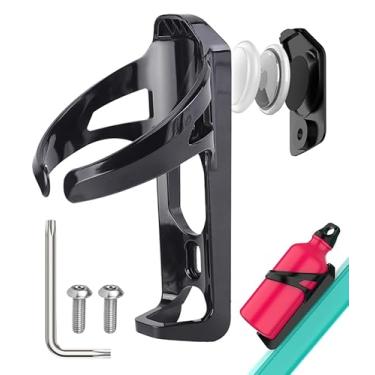 Imagem de DDJ À prova d'água para Samsung Smart Tag 2, Moto Tag & AirTag, suporte de garrafa de bicicleta com refletor, suporte antifurto para rastreador GPS para bicicleta, suporte universal para bebidas, para