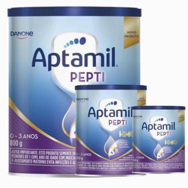 Imagem de 3 Latas- Fórmula infantil em pó Pepti hmo- 800gr