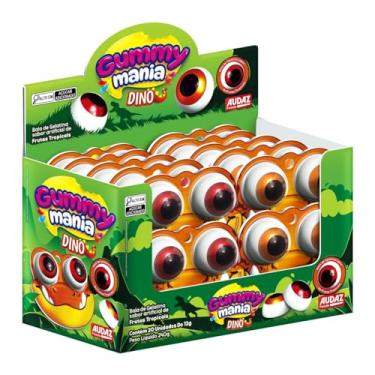 Imagem de Bala de Gelatina Gummy Mania Dino Display c/20 unidades
