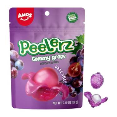 Imagem de Peelerz Bala de Uva, Sabor Grape, 65g