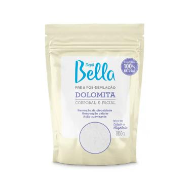 Imagem de Pó Dolomita Corporal&Amp;Facial Depil Bella 800G