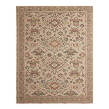 Imagem de Tapete Sala Funcional Medalhao 72 Bege 2,00x3,00m