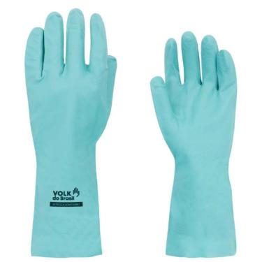 Imagem de Luva de Segurança Nitrílica Com Forro Antiderrapante Nitri Slim Volk