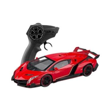 Imagem de Carro De Controle Remoto Lamborghini Modelo Brinquedo Com Som E Luz Es