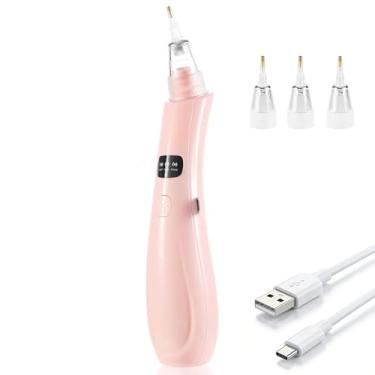 Imagem de Caneta elétrica de pintura de diamante sem fio, kits de canetas de arte de diamante a vácuo com base de carregamento 3 modos de sucção ajustável, acessórios de arte de diamante DIY para iniciantes