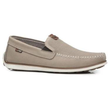 Imagem de Mocassim Masculino Pegada Couro Slip On Calce Fácil 142002-Masculino