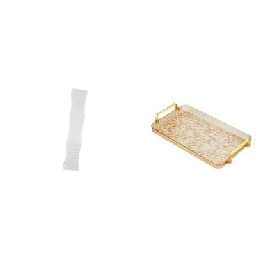 Imagem de Whtkoph Abajur de Papel para Sala de Estar E Bandeja de Mesa de Centro com Alça, Ideal para Decoração de Festas, Inaugurações de Casa E Quartos.