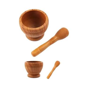 Imagem de Conjunto De Resina Para Especiarias De Alho, Pilão E Socador, Utensíli