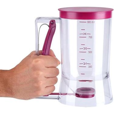 Imagem de Jarra Dispenser Dosador Medidor de Massas -Cupcake Panqueca Waffle Crepe Bolo Confeitaria