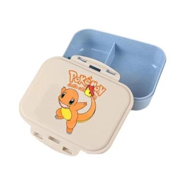 Imagem de Lancheira Infantil Pokémon Charizard Portátil Isolada Para Meninos E M