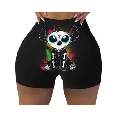 Imagem de Shorts Femininos Esportivos Para Corrida, Voleibol, Academia E Yoga, C