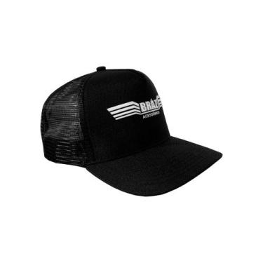 Imagem de Boné Trucker Telinha Preto Bráz Acessórios