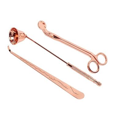 Imagem de Generic Conjunto de Cuidados Com Velas de 3 Unidades, Uso Durável, Apagador de Velas para Todos Os Usuários de, Aço Inoxidável