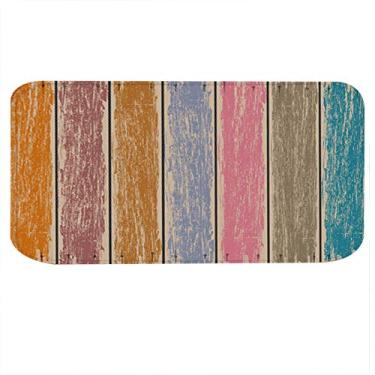 Imagem de Tapetes antiderrapantes Ainoli Tapetes para cadeiras de escritório Tapetes Banheiro Tapete de cozinha (40cm×120cm)