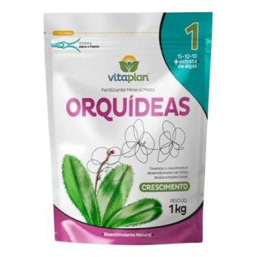 Imagem de Fertilizante Crescimento Para Orquídeas 1kg Vitaplan Npk