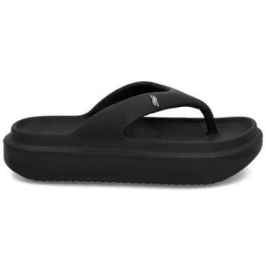 Imagem de Chinelo Feminino Poofy Plataforma Preto Usaflex AM14001-Feminino