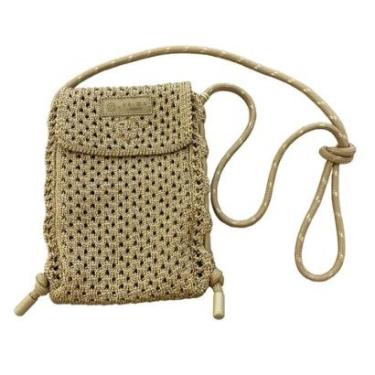 Imagem de Bolsa Brizza Pequena Crochê Feminina-Feminino