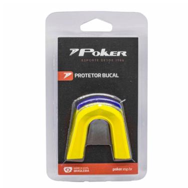 Imagem de Protetor Bucal Poker Boxe Esportivo Karate Luta Moldável Pro-Unissex